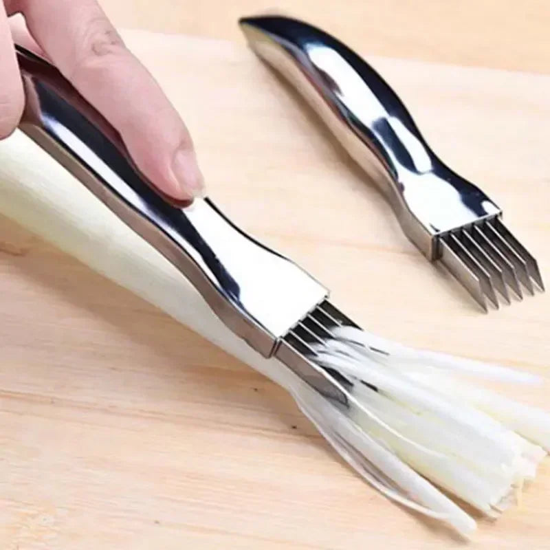 Scallion Cutter Shred Knife Stainless Steel Graters Cutter