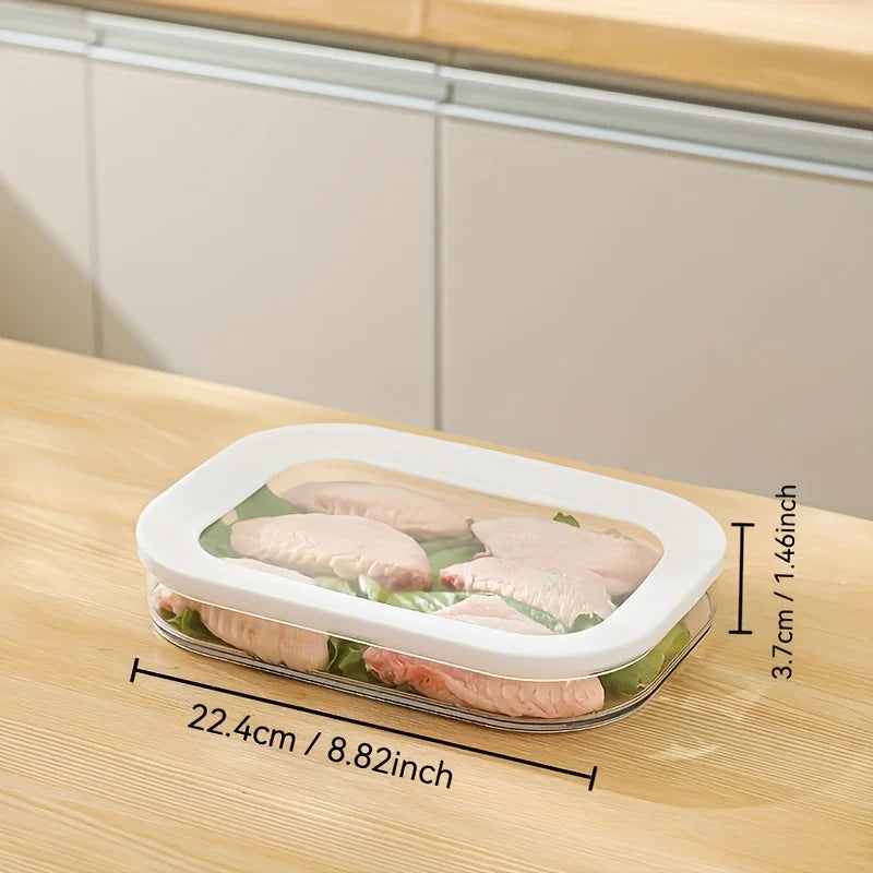 Meat Container Fridge Stackable Cold Cuts Storage Containers