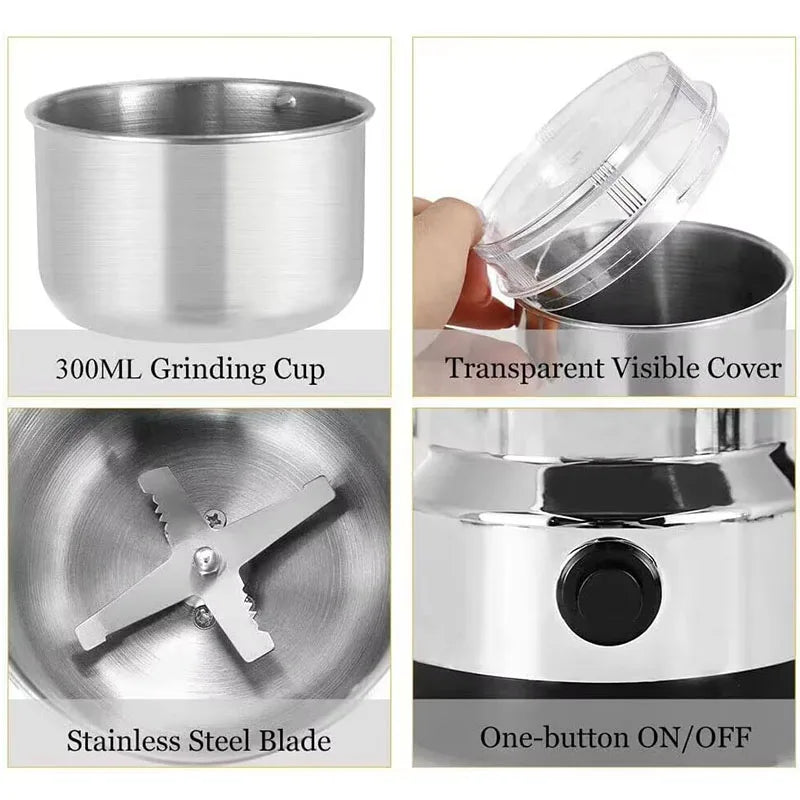 Blade Grain Grinder Coffee Chopping Electric Coffee Grinder