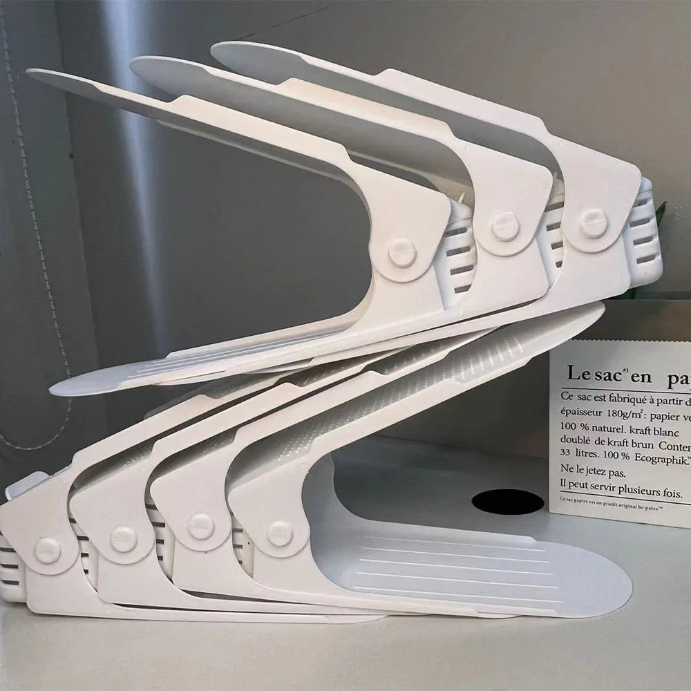 7/100 Modern Shoe Rack Shoe Storage Rack Double-Layer