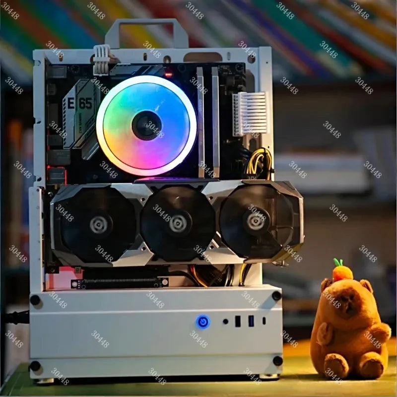 Open Frame Pc Case 240/360 Liquid & Air