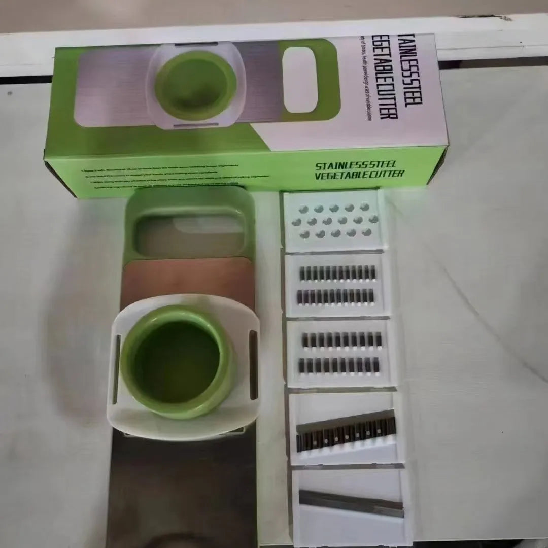Essentials Multi-Functional Vegetable Cutter Shredder Stainless