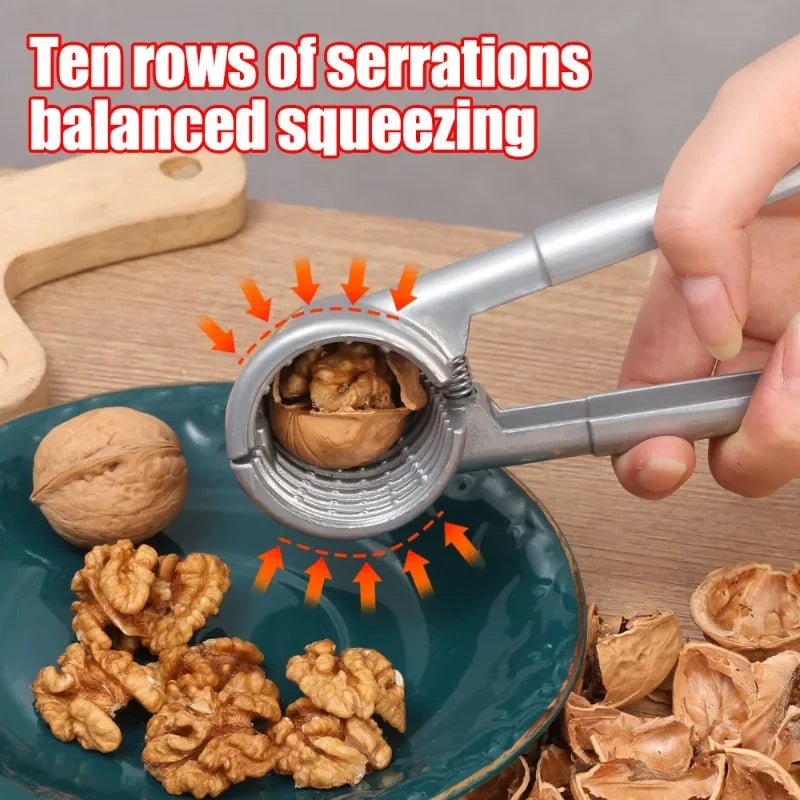 Nut Crackers Metal Heavy Duty Walnut Cracker Opener