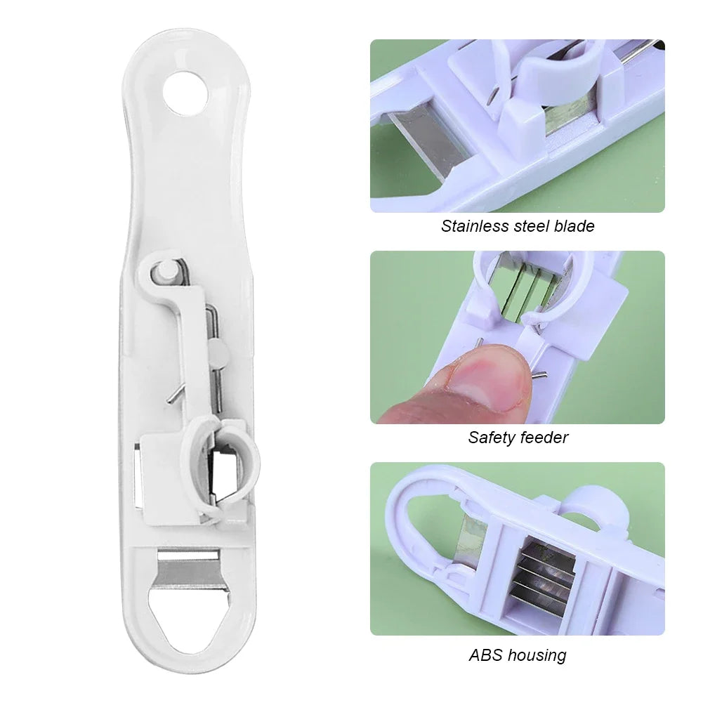 1pc Green Bean Slicer Cutter Vegetable Stringer Peeler