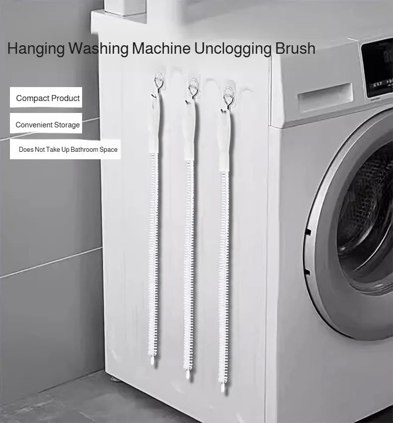 Washing Machine Cleaning Brush Drying Machine Pipeline Cleaning