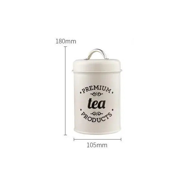 Canisters Coffee Tea Sugar Flour Metal Tin Jars