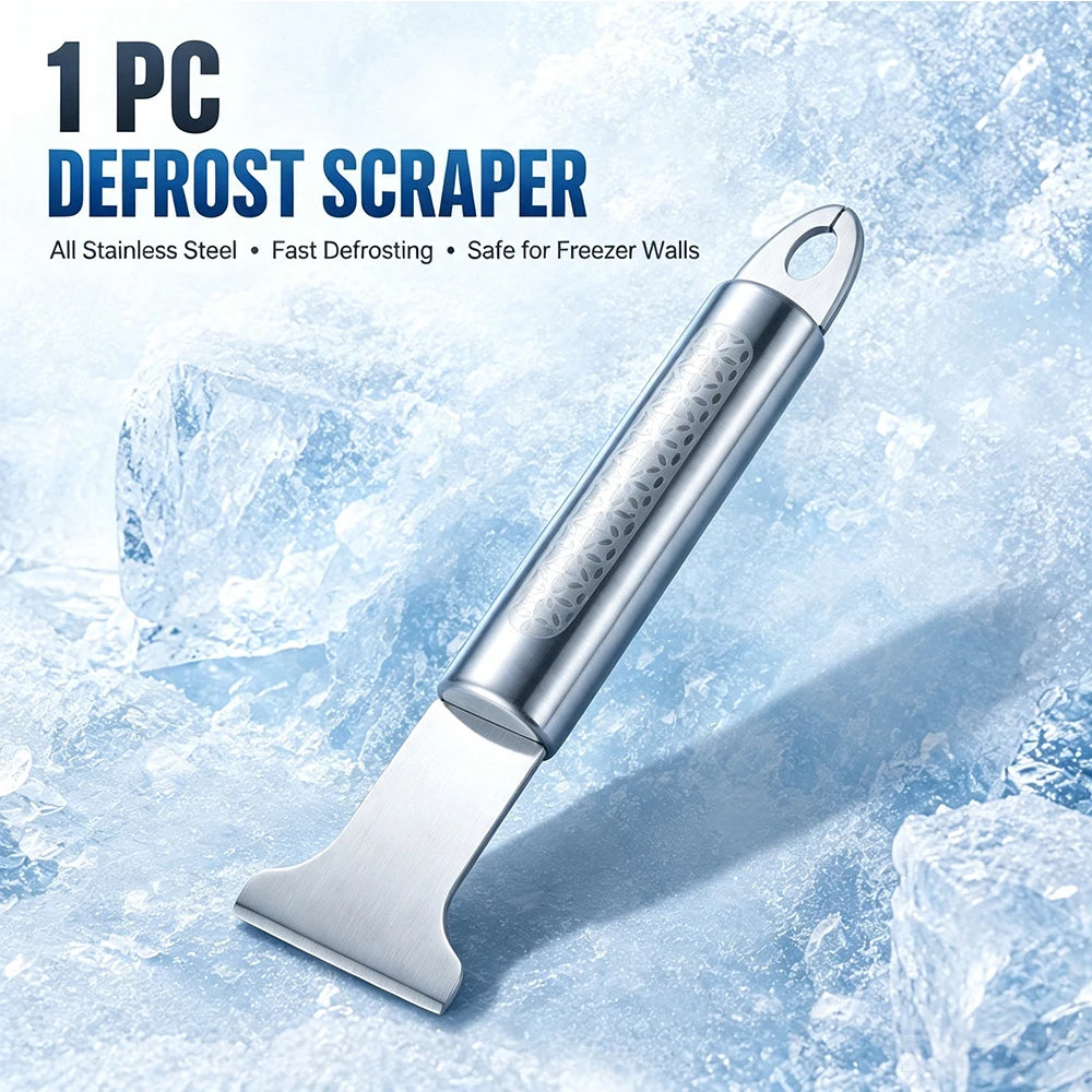 Stainless Steel Freezer Deicers Refrigerator Deicers Ice Scraper