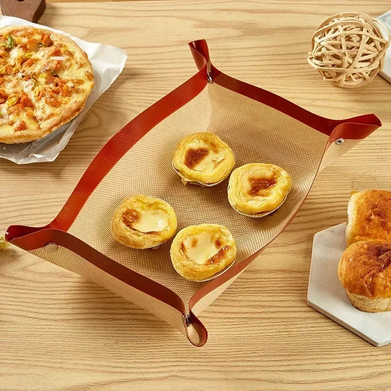 Silicone Baking Mat Button Non-Stick Reusable Heat Resistant
