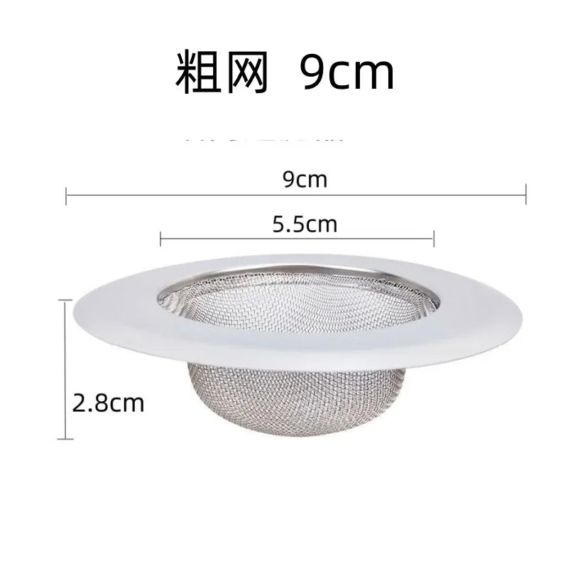 Sink Strainer Stainless Steel Drain Hole Filter Trap