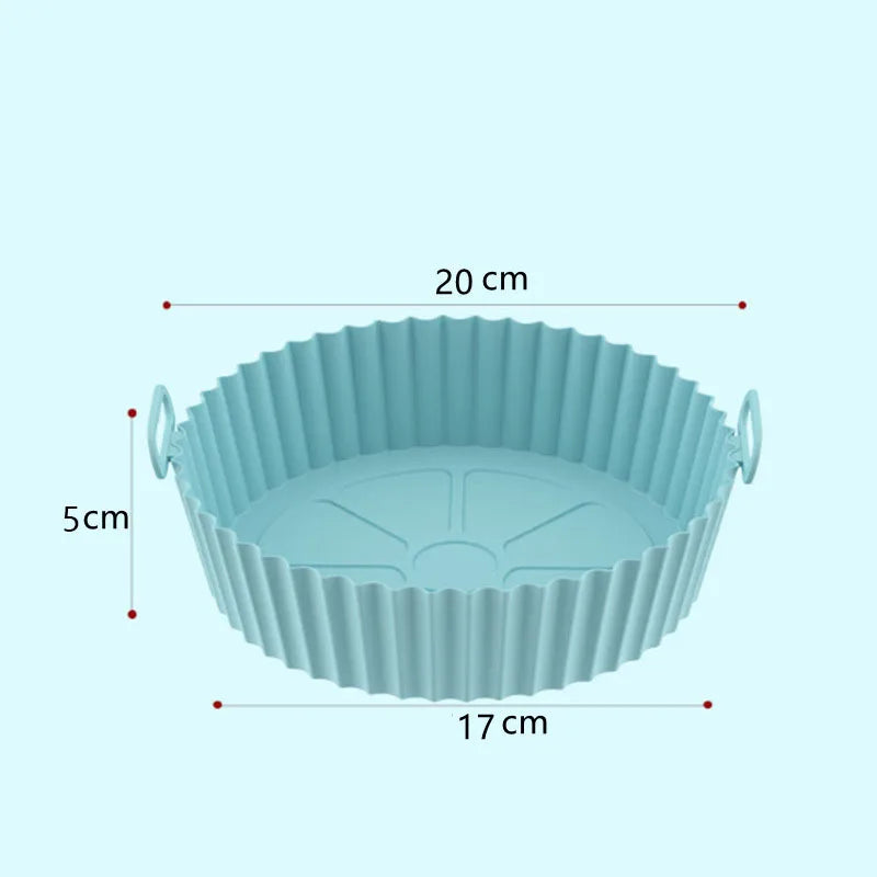 Air Fryer Silicone Basket Thicken Silicone Mold Air