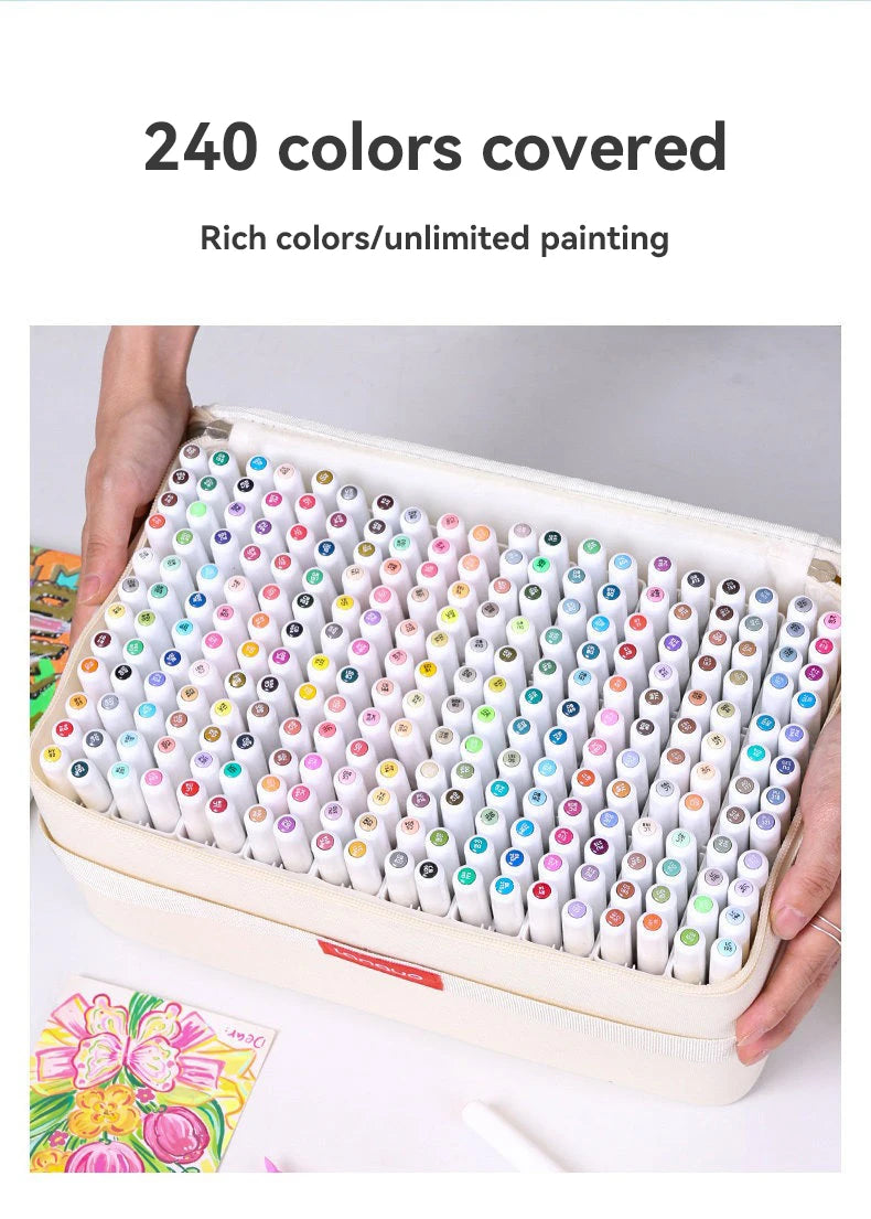 Languo 207/240/288 Colors Direct Liquid Acrylic Paint Pens