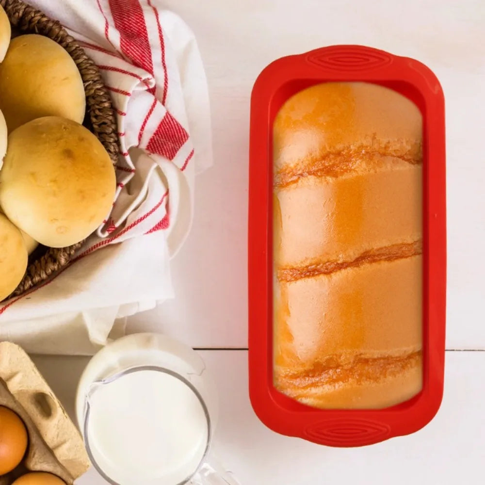Silicone Heart Shaped Cake Pans Nonstick Reusable Round