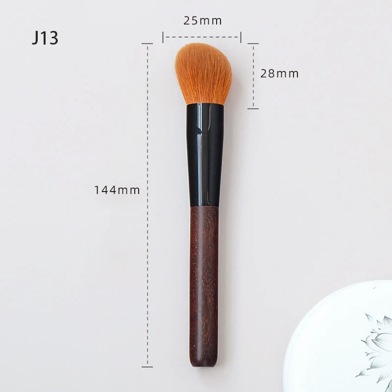 Soft Tiny Tips Goat Hair Handmade Makeup Brush