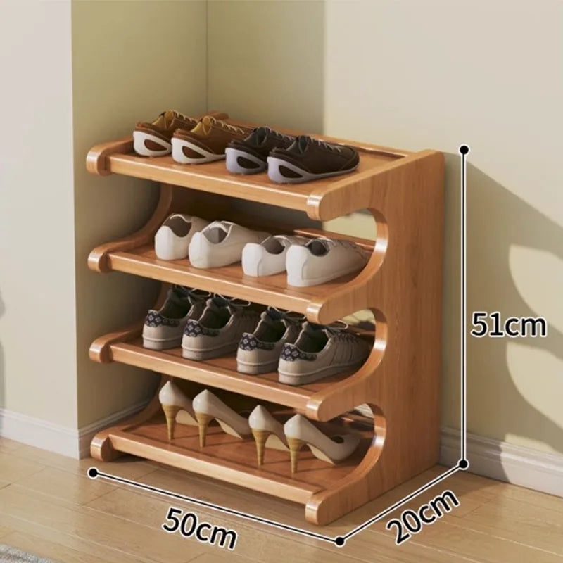 Practical Storage Rack Shoe Rack Space-Saving Design Multi-Layer