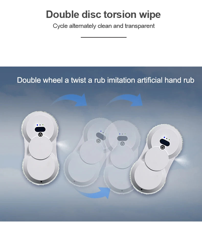 Puruikai Atomizing Ultra Thin Robot Vacuum Cleaner Window