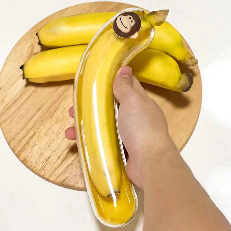 Banana Saver Case Reusable Anti-Squeezing Banana Shaped Food