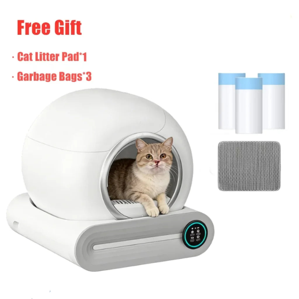 Smart Self-Cleaning Cat Litter Box 65l Extra Large