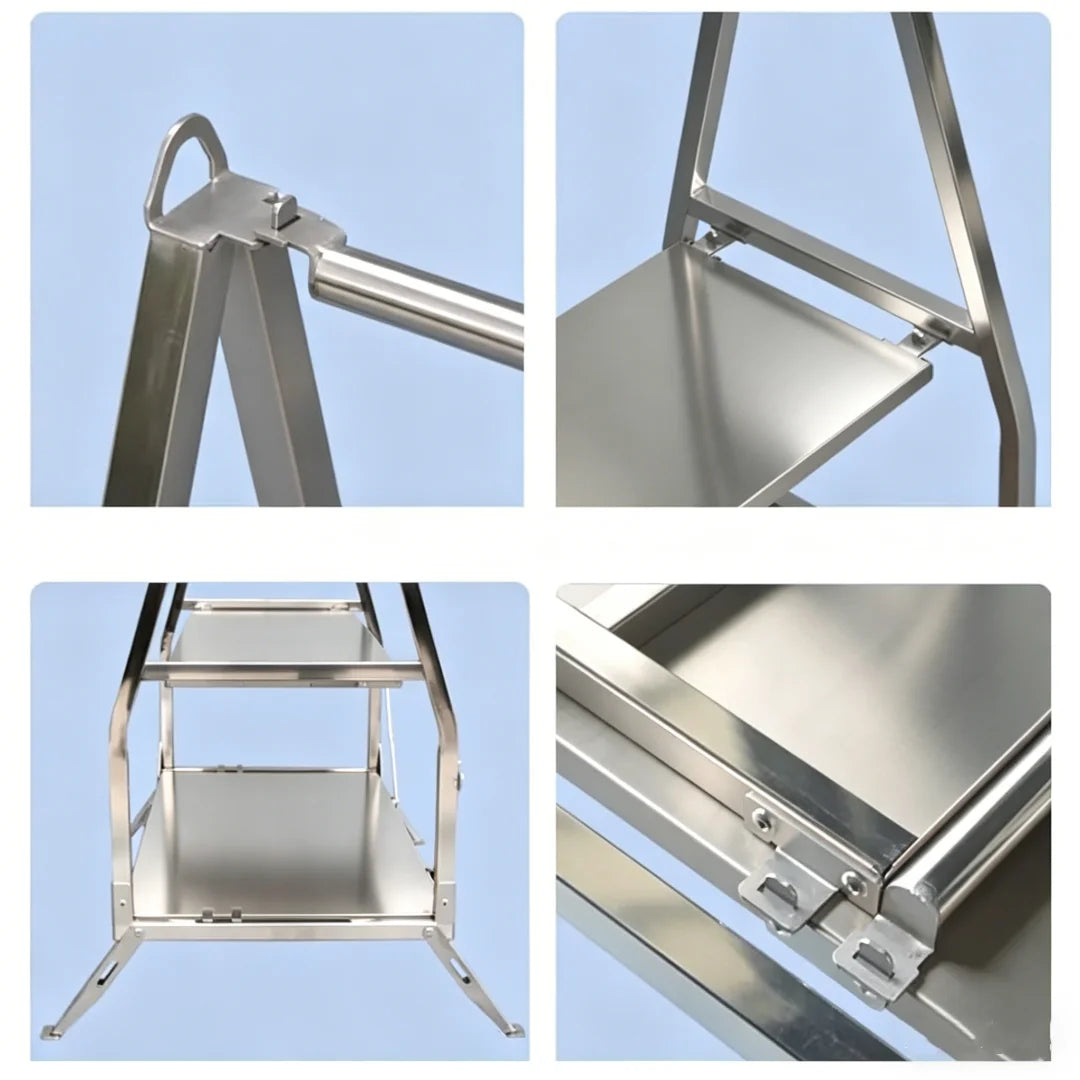 Outdoor Camping Storage Shelf Folding Shelf Storage Rack