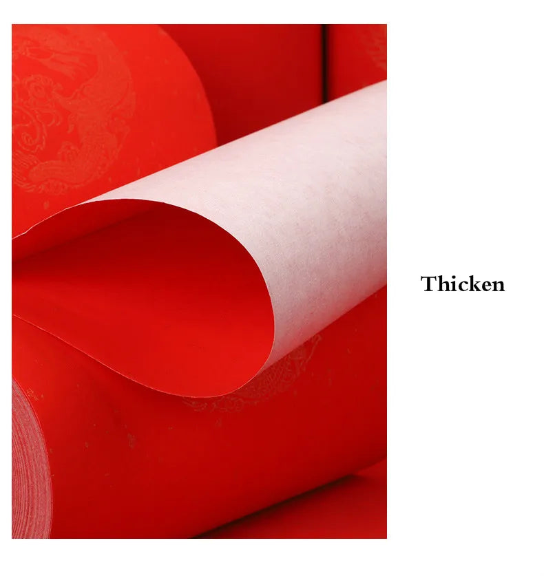 Red Rice Paper Decoupage Red Xuan Paper Chinese