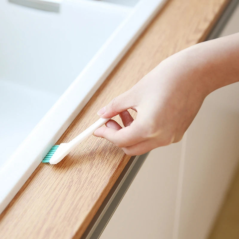 2/Set Of Cleaning Brushes Long Handle Crevice Brush