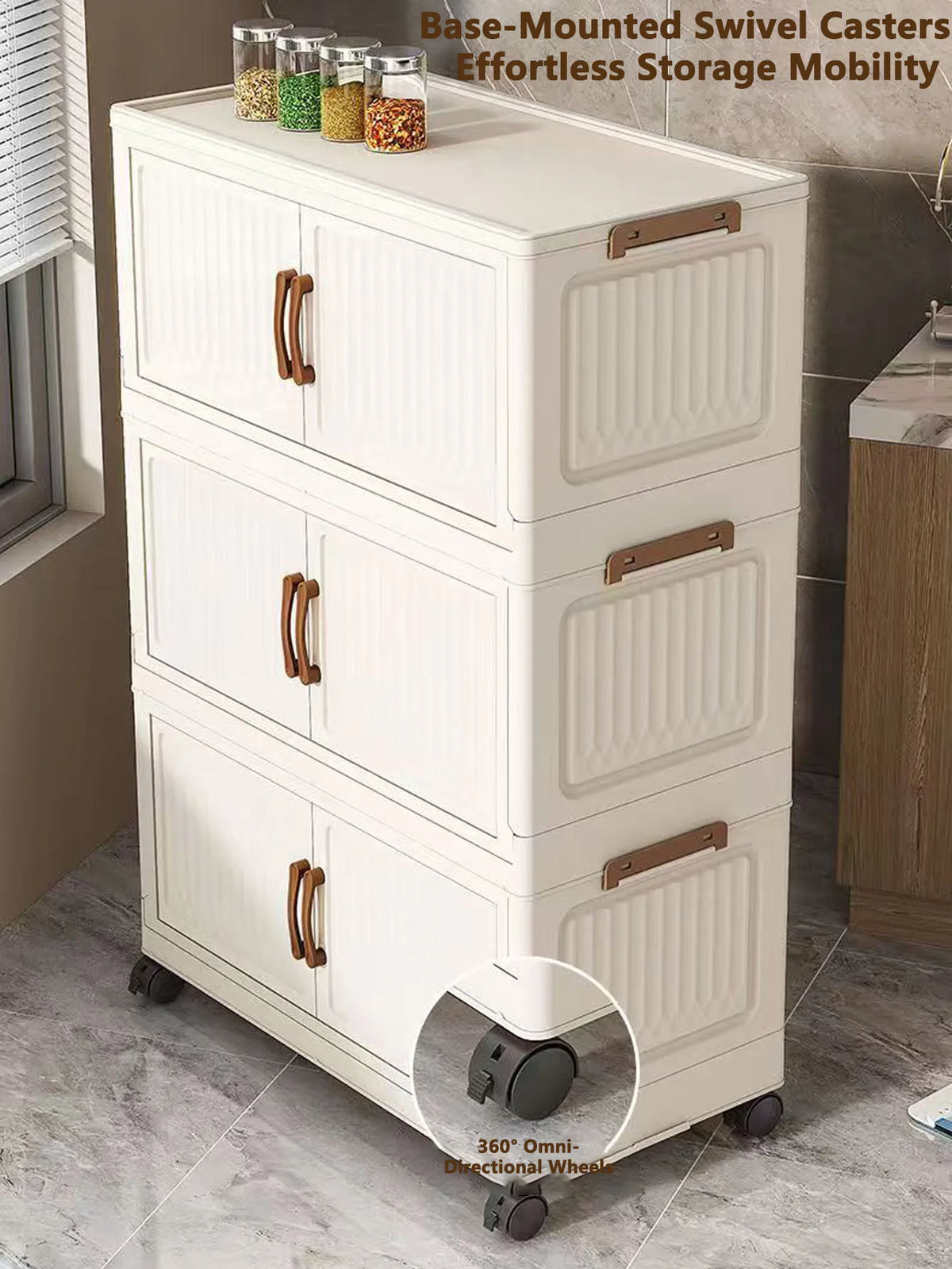 Multi Specification Storage Cabinet Folding Cabinet Clothes Snack
