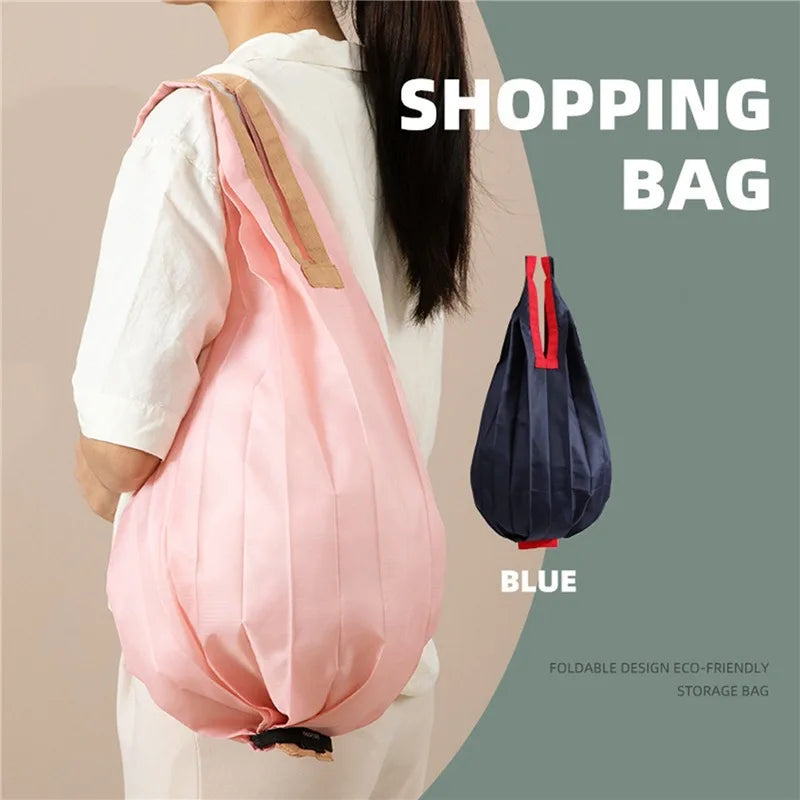 Lightweight Reusable Shopping Shoulder Bags Foldable Grocery