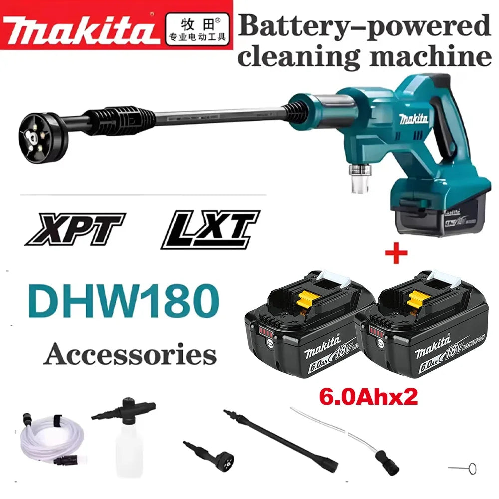 Makita Dhw180 18v Lxt Cordless High Pressure Washer