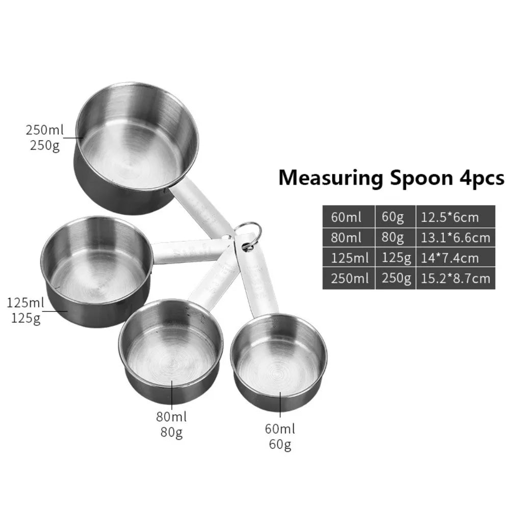 Food Grade Measuring Spoon Scale Stainless Steel Baking