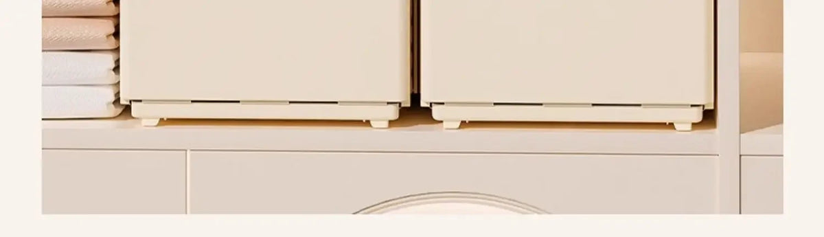 Adjustable Clothes Storage Box Closet Organizer Categorized