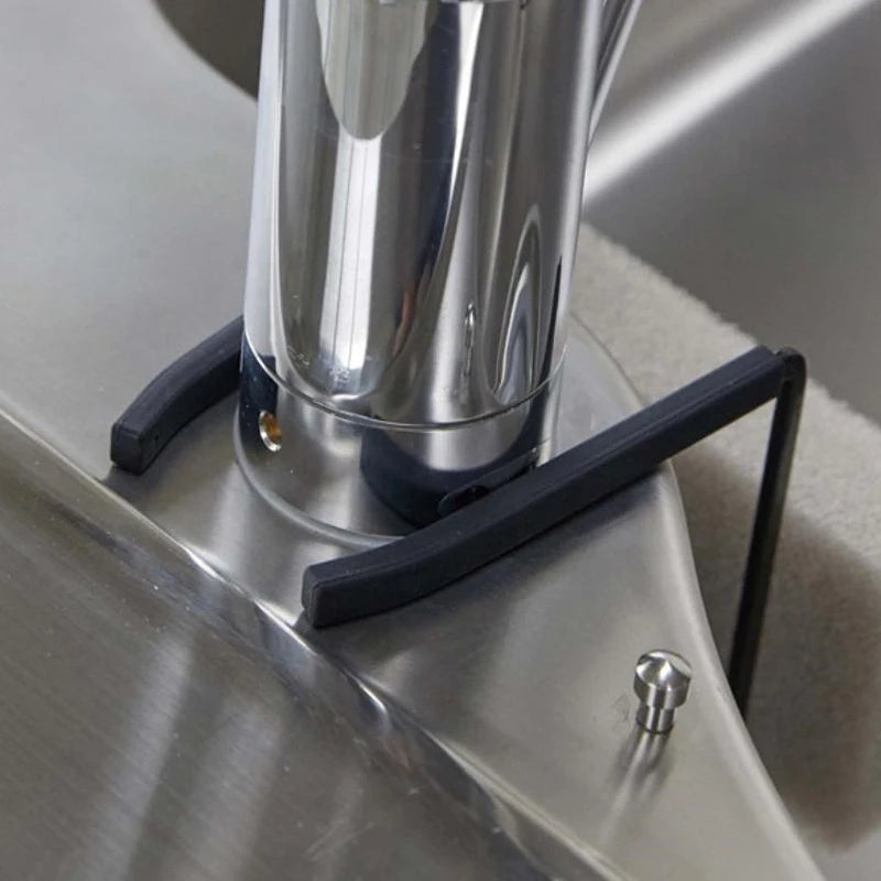 Sink Sponge Holder Small Bathroom Metal Organizer Liquid