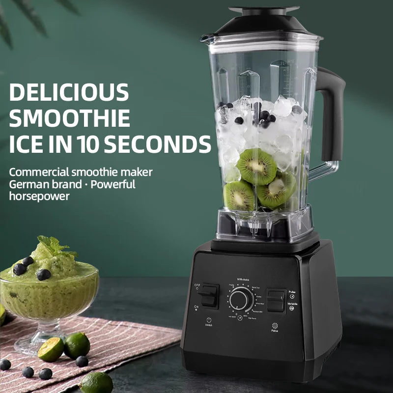 220v Heavy Duty Commercial Blender Juicer Fruit Mixer