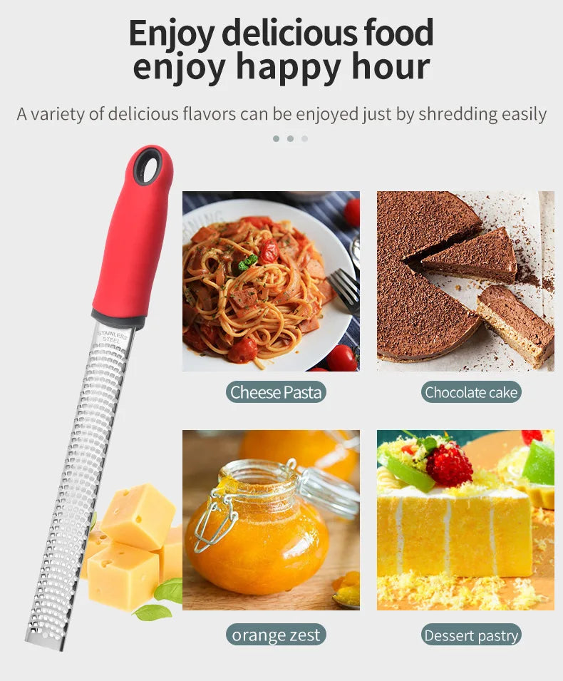 304 Stainless Steel Cheese Knife Cheese Grater Lemon