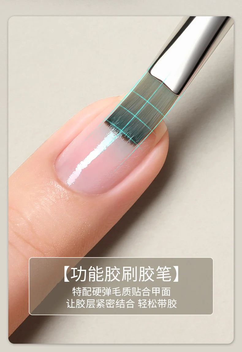 Mr Nail Professional Nail Art Brush Large Square