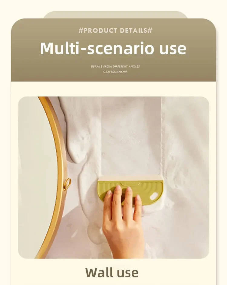 Non-Scratch Soft Silicone Handy Squeegee Sink Countertop Squeegee
