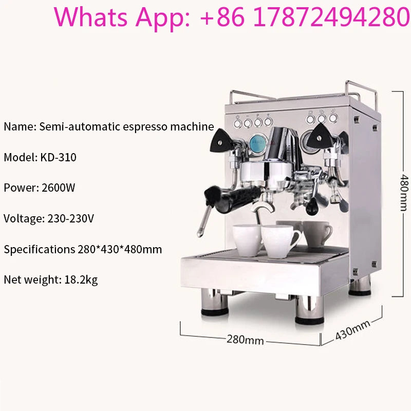 Kd-310 Semi-Automatic Espresso Machine Commercial Large-Capacity