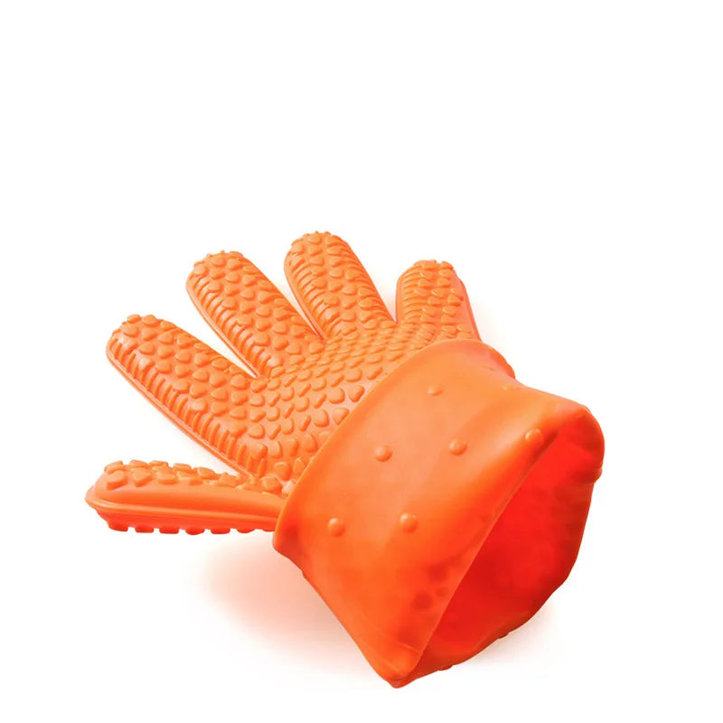 Baking Silicone Microwave Oven Gloves Bbq Grill Gloves