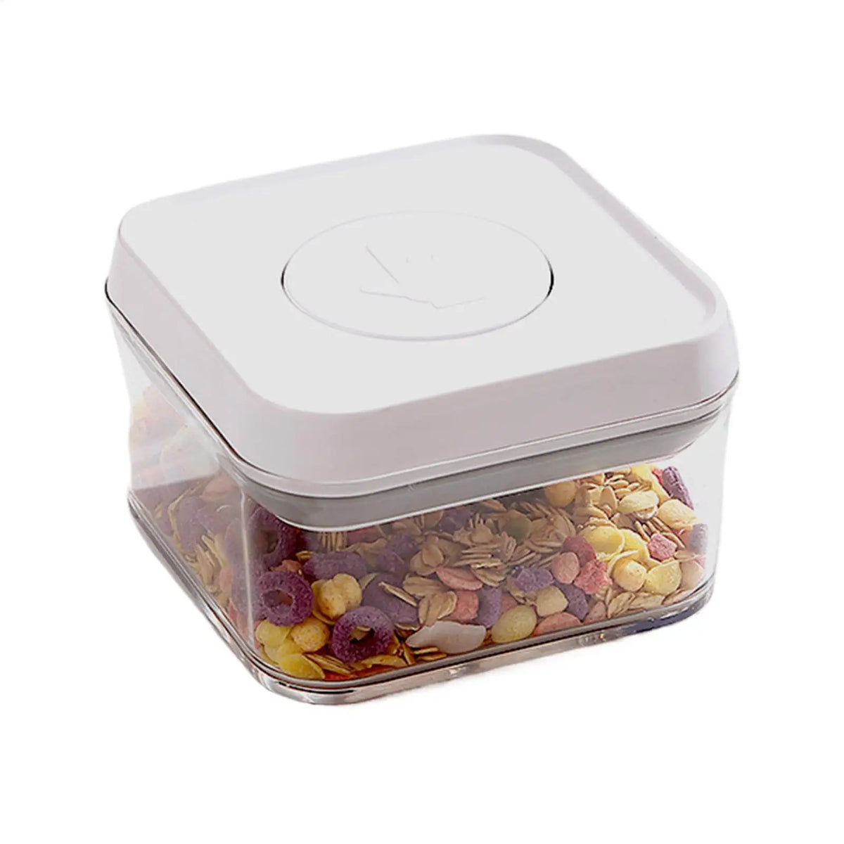 Cereal Container Airtight Jars Clear Stackable Sealed Jar