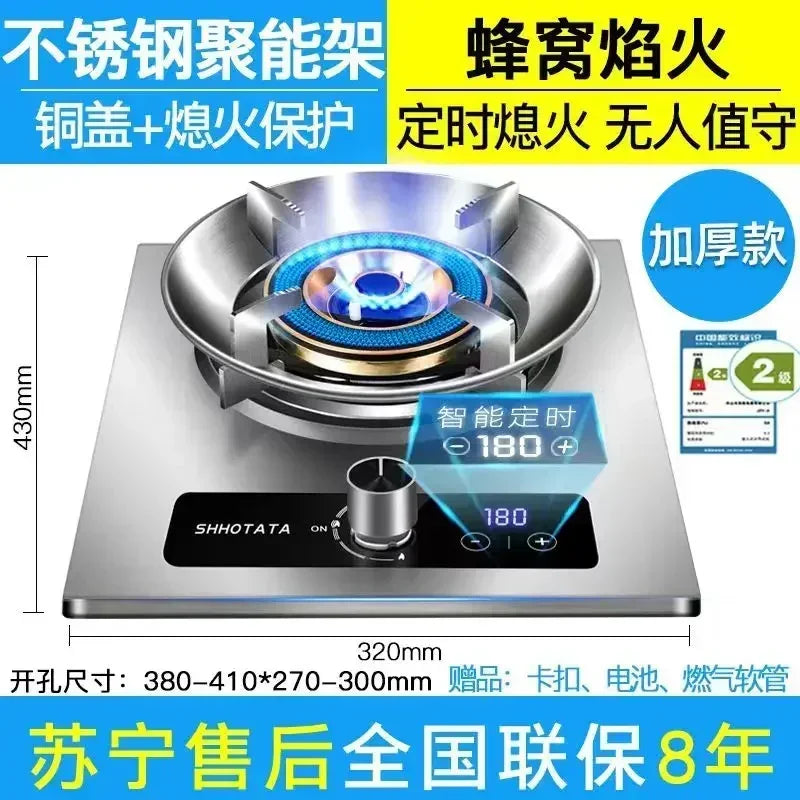 Built-In Kitchens Cookers Gas Stove Stove Stainless Steel