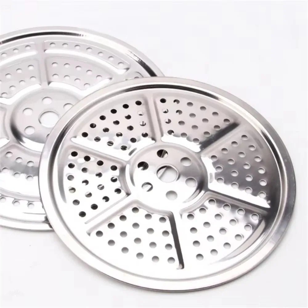 Durable Stainless Steel Steamer 16-34cm Compartment Steamed Rice