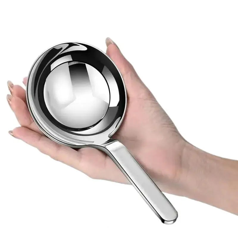 Short Handle Large Ramen Bouillon Spoon Deepen Tablespoons