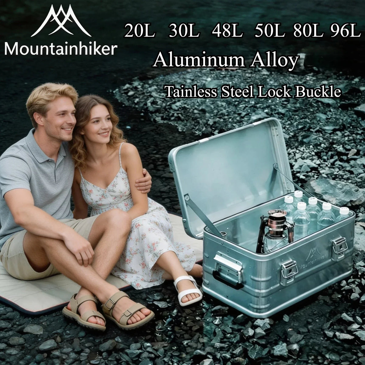 20l 50l 96l Camping Picnic Travel Aluminum Alloy