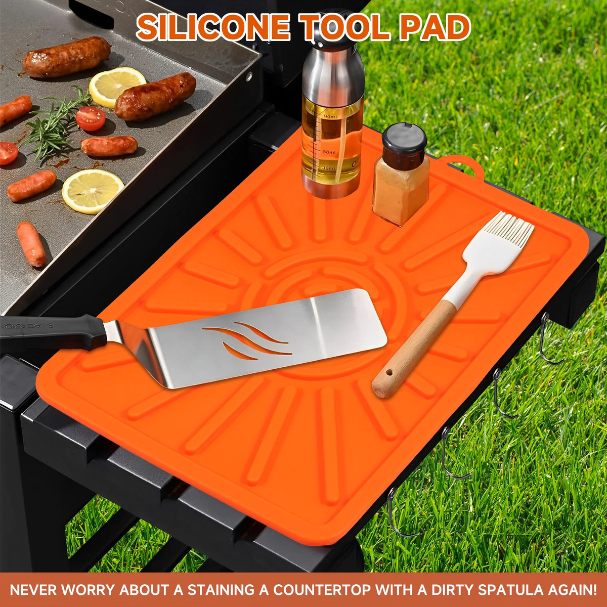 Stainless Steel Baking Tray Wire Rack Non-Stick Grill