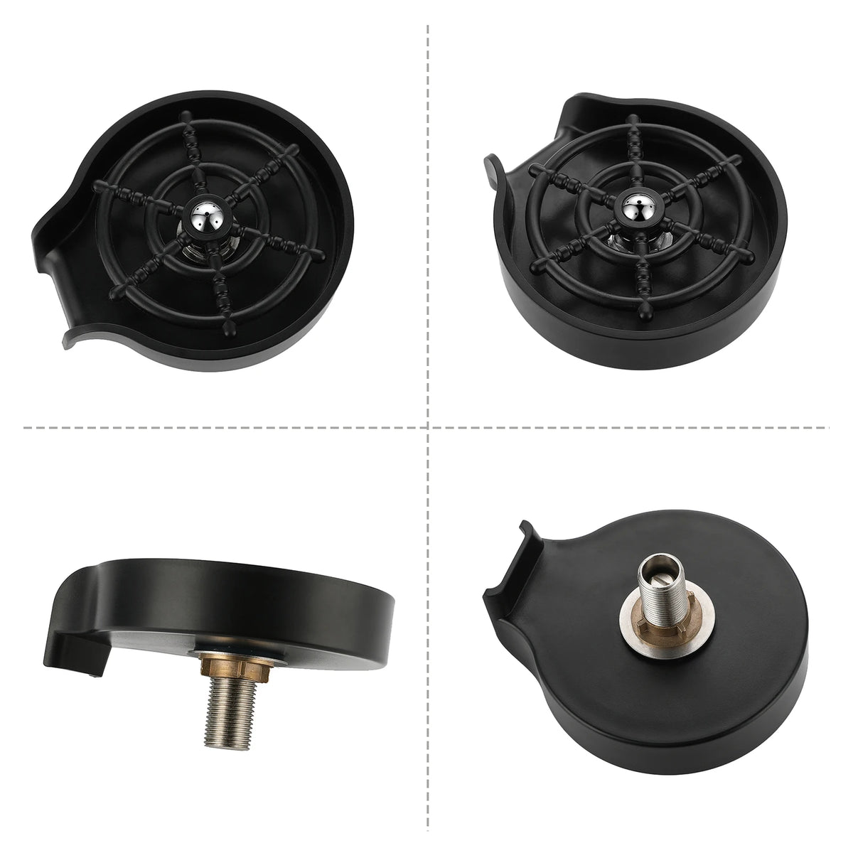 Glass Rinser Sink Bottle Cups Washer Sink Attachment