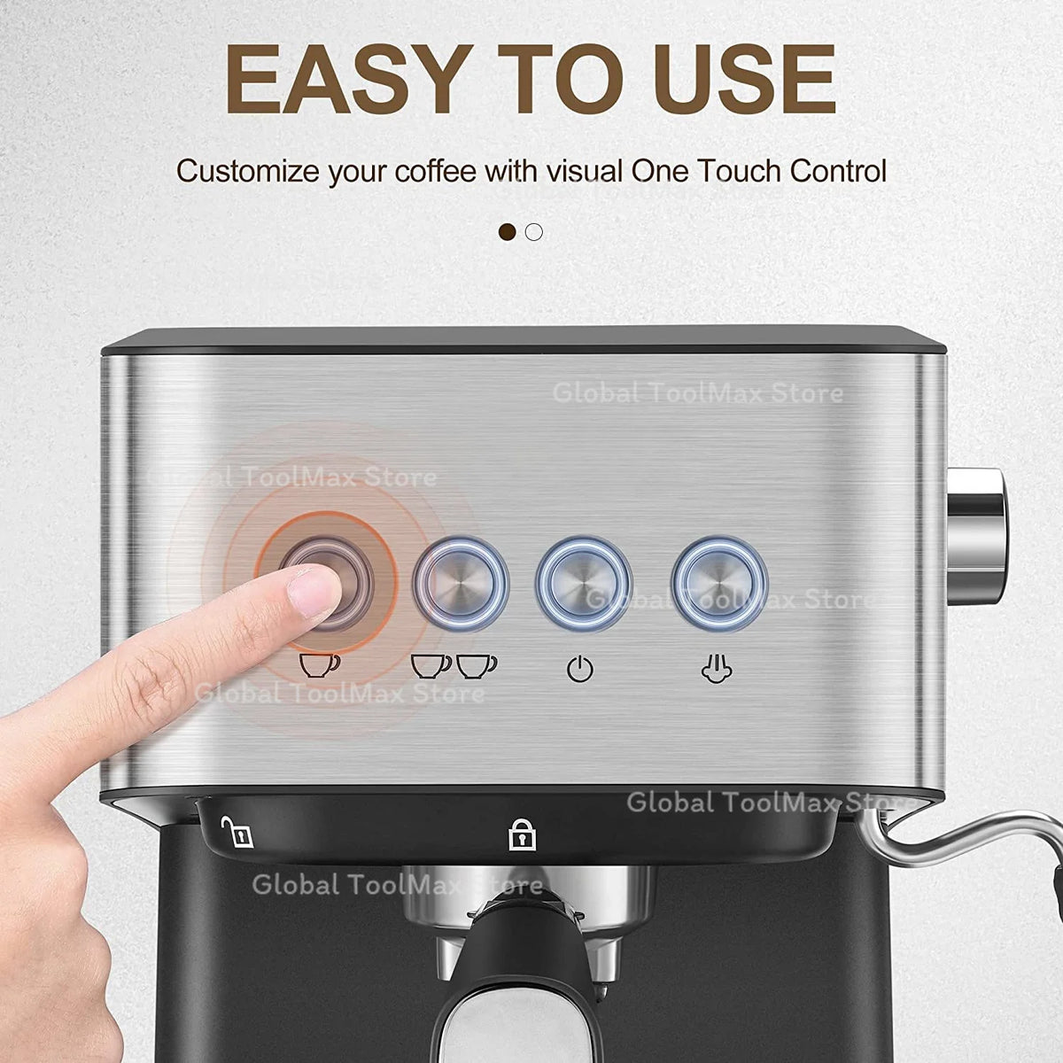 Detachable Fully Automatic Coffee Machine Grinder Machine
