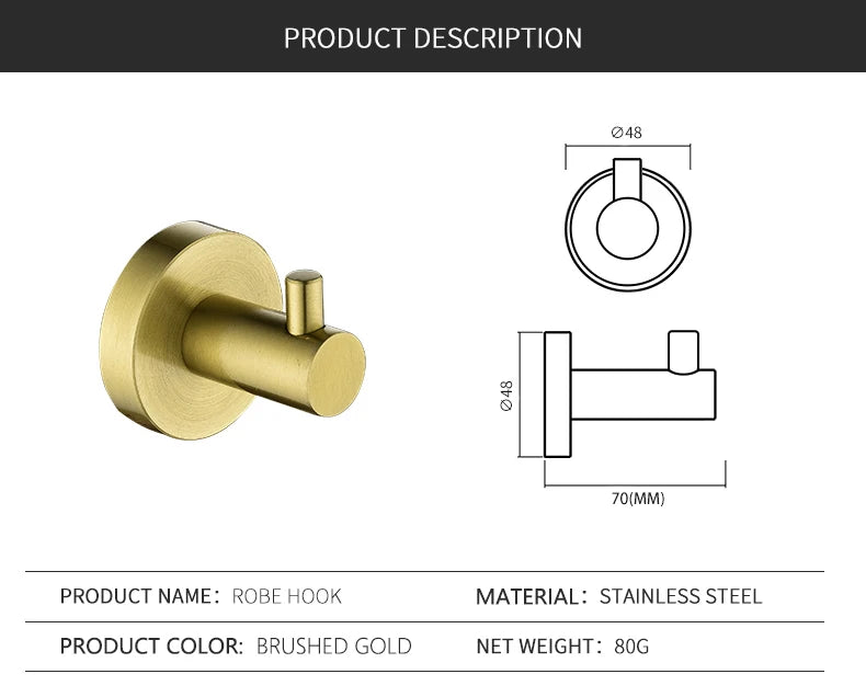 Bathroom Towel Rack Shelf Paper Holder Stainless Steel