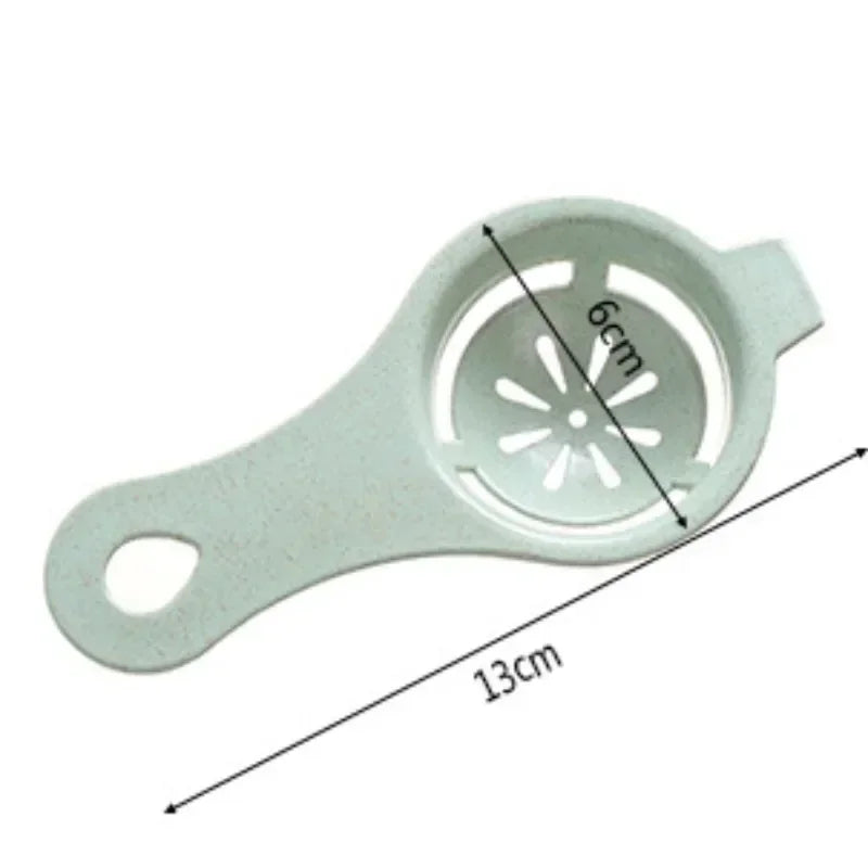 1pc/4pcs Wheat Straw Egg White Separator Egg Yolk