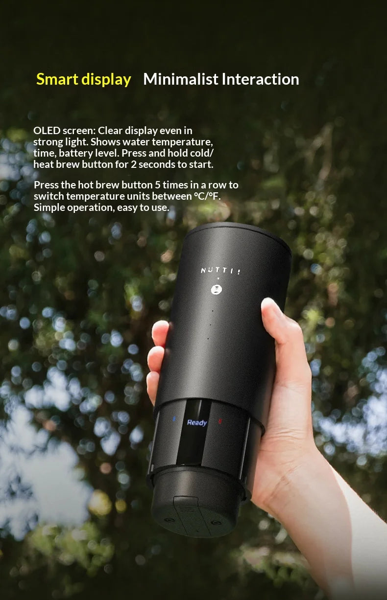 Timemore Nuttii Capsule Espresso Machine Travel & Outdoor