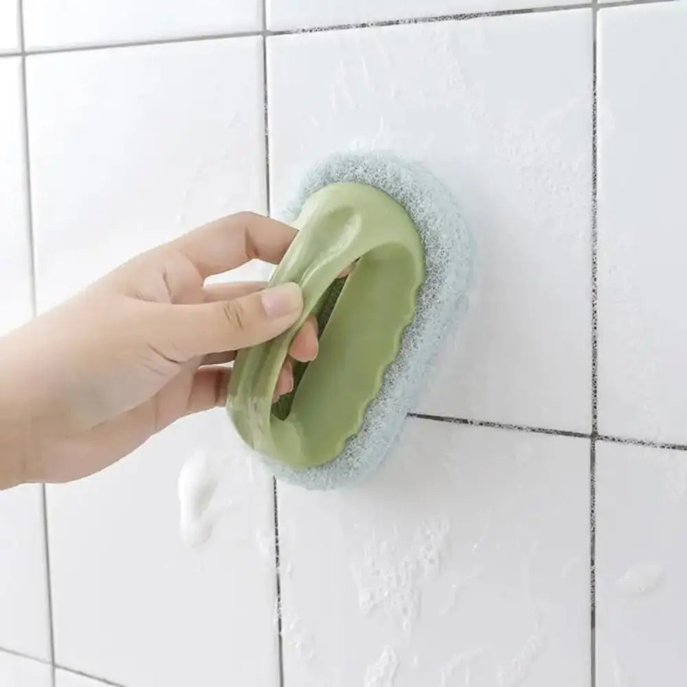 Sponge Bathroom Brush Sponge Bottom Bath Cleaning Brush