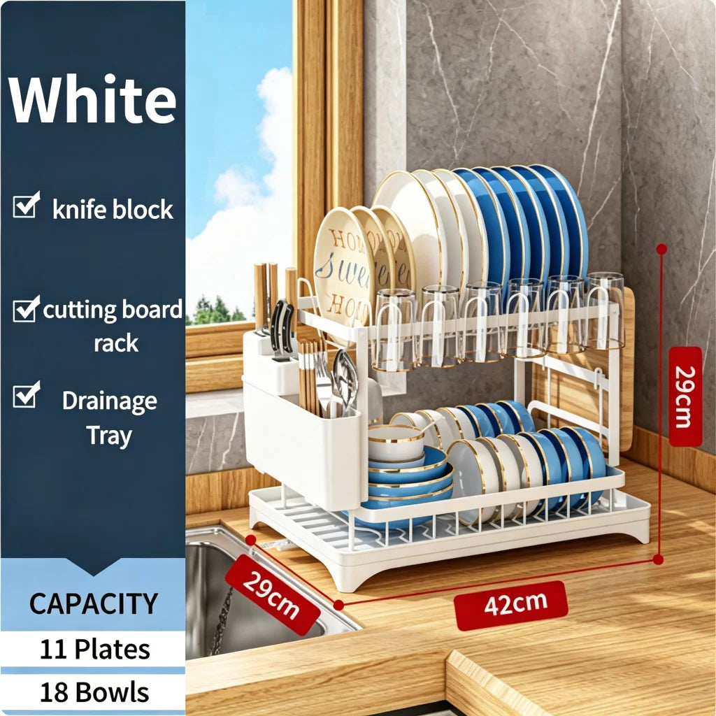 Dish Storage Rack Shelf Dish Chopsticks Storage Rack
