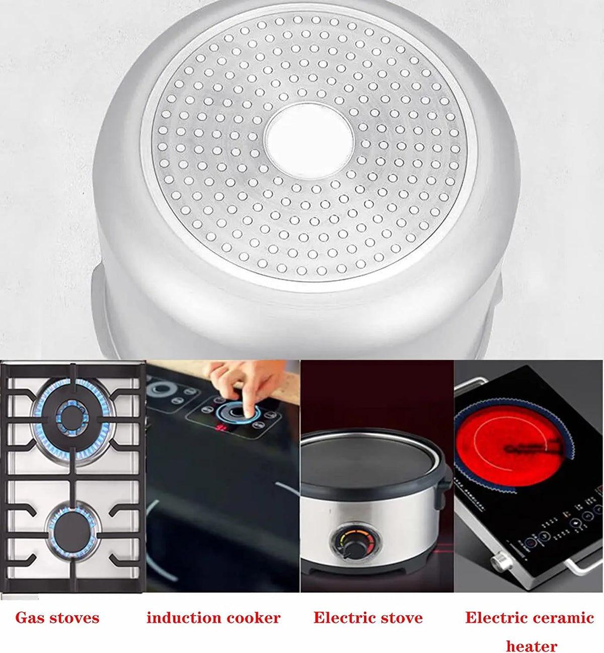 23qt Aluminum Pressure Cooker & Canner 105kpa Induction